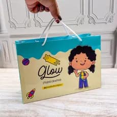 Sacola para Loja | Sacola Personalizada para loja | Sacola 18x27,5x9,5 | Sacola para empresa | Com sua logo