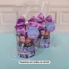 Cofre Personalizado com embalagem + tag + laço | Lembrancinha de Aniversário | Huntrix