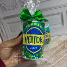Cofre Copa do Mundo | Copa 2026 | Copa do Mundo 2026 | Festa Futebol | Lembrança Copa do Mundo | Brasil