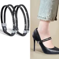 Cadarços Decorativos Ajustáveis no Tornozelo Para Todo Tipo De Salto e Sapato feminino