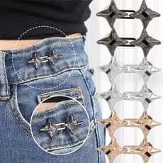 botão metal calça jeans cintura apertada Ferramenta de Aperto pressão ajustador para calças e saias