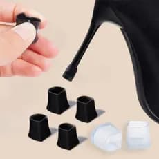 Reparador de Salto Alto preto transparente Sandália Sapato Nude calçados Feminino