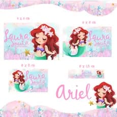 ETIQUETA ADESIVA PERSONALIZADA ESCOLAR ARIEL