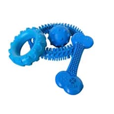 Kit Pneu 4 Brinquedos Diversos para Pets