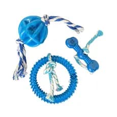 Kit Corda 3 Brinquedos para Pets