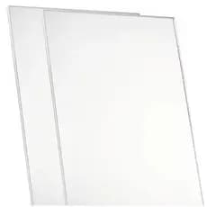 Placa Acrilico Transparente  90x70  cm  2 mm De Espessura