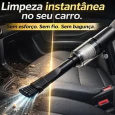 Aspirador Automotivo Portátil Sem Fio Potente Recarregável Mini Aspirador Carro Premium