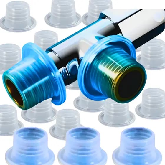 Kit 30 Vedantes Silicone Anti Vazamento Para Torneira Cano Registro Fita Veda Rosca