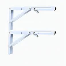 Suporte Articulado Para Prateleira Mesa Retrátil 24cm Reforçado Alta Resistência