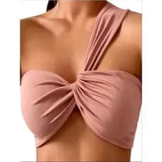 Cropped Feminino Franzido Mula Manca