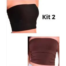 kit 2 unidades Tube Top /Embutidos/Suplex