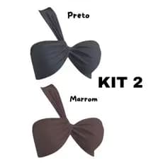 kit 2 unidades Top Ombro Só Detalhe Franzido