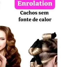 O ENROLATION - rolinhos de cetim - Modelador de cachos sem fonte de calor