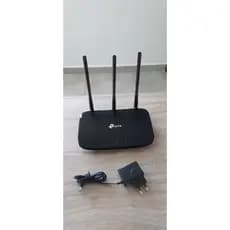 Roteador Wireless TP-Link TL-WR940N 450Mbps 3 Antenas usado com fonte