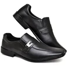 Sapato Social Masculino Confortável Couro Casual Mocassim Oxford Igreja Trabalho Presente Dia Pai