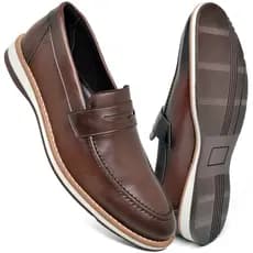 Sapato Mocassim Masculino Casual Confortável Sapatênis Casamento Social Oxford Presente Dia Pai