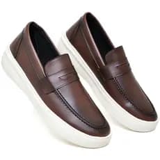 Sapato Masculino Mocassim Confortável Sapatenis Social Loafer Derby Oxford Casual Presente Dia Pai