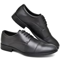 Sapato Masculino Social Oxford Confortável De Amarar Sapatenis Couro Esporte Fino Presente Dia Pai