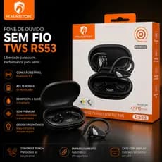 Fone de Ouvido Bluetooth H’Maston TWS RS53