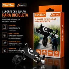 Suporte de Celular para Bicicleta MiniMen MM-ZXC