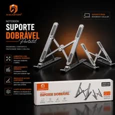 Suporte Dobrável para Notebook e Celular H'Maston