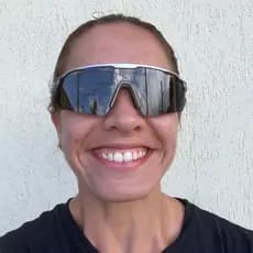 Óculos Esportivo Eclipse 3.0 Prata com lente Preta - Baixa Pace®