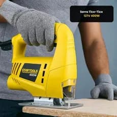 Serra Tico Tico Potente 400W 127V Corte Preciso Versatilidade Ferramenta Elétrica