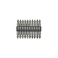 Jogo De Bits Para Parafusadeira Com 10 Pontas Dupla 65mm - WESTERN