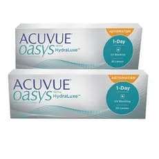 Lentes de contato Acuvue Oasys 1-Day Astigmatismo/torica 02 Caixas