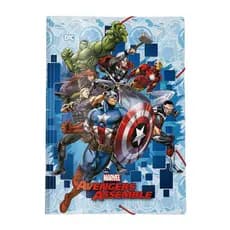 Pasta Aba Elástico Avengers Marvel Dac