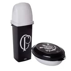 Kit Higiene – Porta Escova 290ml e Saboneteira 180ml com Trava