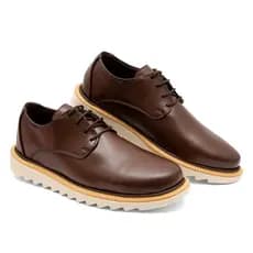 Sapato Oxford Loafer Masculino Mocassim Casual Social Classico Derby Solado Tratorado Lançamento