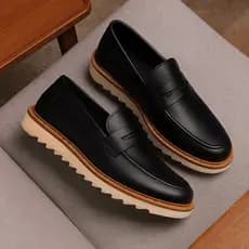 Sapato Mocassim Masculino Casual Social Confortável Estiloso Leve Loafer Trabalho e Dia a Dia