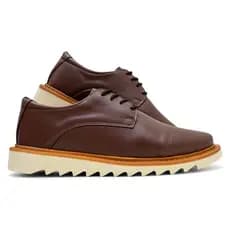 Sapato Mocassim Masculino Casual Oxford Social Solado Tratorado Confortável Calce Fácil Trabalho