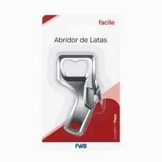 Abridor 2 em 1 de Latas e Garrafas em Aço Inox Abridor Para Latas