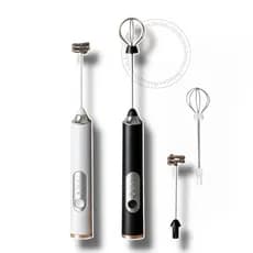 Misturador Batedor Mixer Elétrico para Bebidas Café Clara de Ovos 2 em 1 Utensílios de Cozinha Highs
