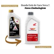 Óleo de motor Honda semi-sintético 10W-30 para Motos e Quadriciclos