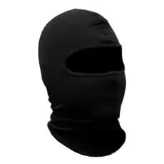 1 Balaclava Touca Ninja PRETA Motociclista PAINTBALL TATICO Balaclava Touca Ninja Mascara Proteção Preta motoqueiro