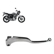 MANETE FREIO A LONA CROMADO   YBR 2000 ATE 2008 XTZ 150 CROSSER 2015 ATE 2017 YBR FACTOR 125 2009  ATE 2015