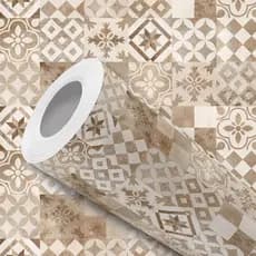 Papel de Parede Adesivo Padrão Azulejo Português Fácil Instalação