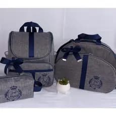 Bolsas Maternidade Personalizadas Linho Moderno