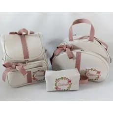 Bolsas Maternidade Personalizadas Encanto Floral