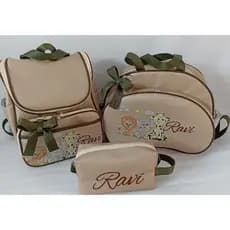 Bolsas Maternidade Personalizadas Amigos da Selva