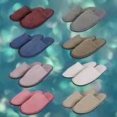 Pantufa Adulta Unissex Chinelo Forrada Color Macia Slim
