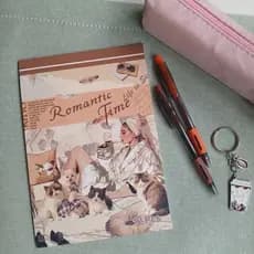 Bloco de adesivos com 12 folhas planner, scrapbook, bullet journal, agenda, caderno, tamanho A5