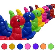 Nhoca - Gangorra Nhoca - varias cores – Brinquedo para Crianças até 7 Anos - Infantil.