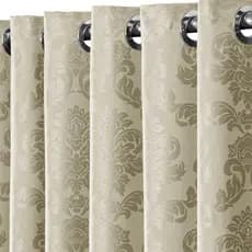 Cortina Jacquard LUXO PALHA Sala E Quarto 4,00 mts X 2,60mts Tecido Importado
