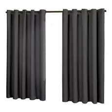 Cortina Oxford De Sala/quarto 3,00x1,60 PRETA