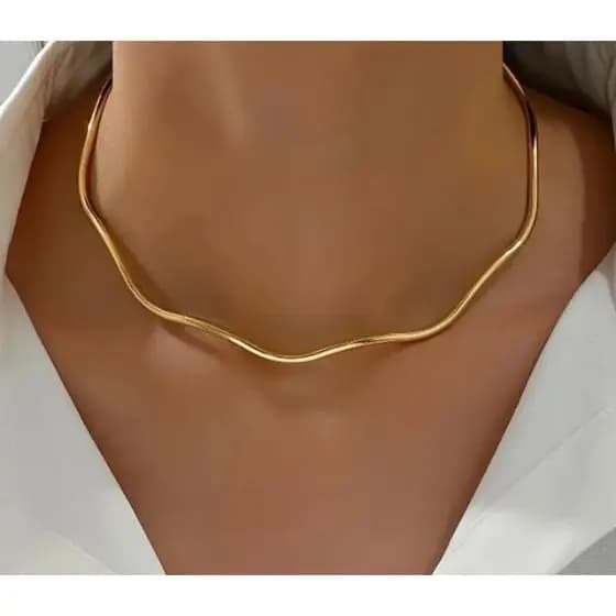 Colar Feminino Choker Casual Elegante