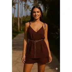 Vestido Feminino Alcinha Curto Elegante Fresquinho Moda Verão